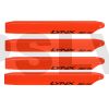 LXT1201-3D Lynx Main Blade 120 mm Pro Edition Orange 2 sets Trex150